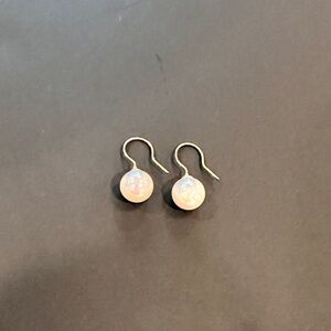 Pearl Drop Hook Earrings